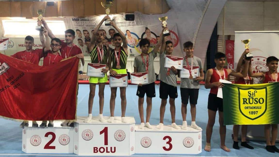 Öğrencilerimiz Cimnastikte Türkiye Şampiyonu